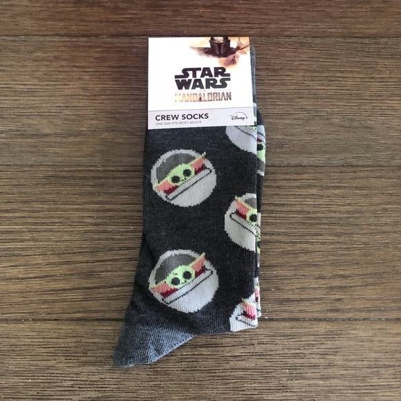 Star Wars Other - Star Wars: The Mandalorian: Crew Socks